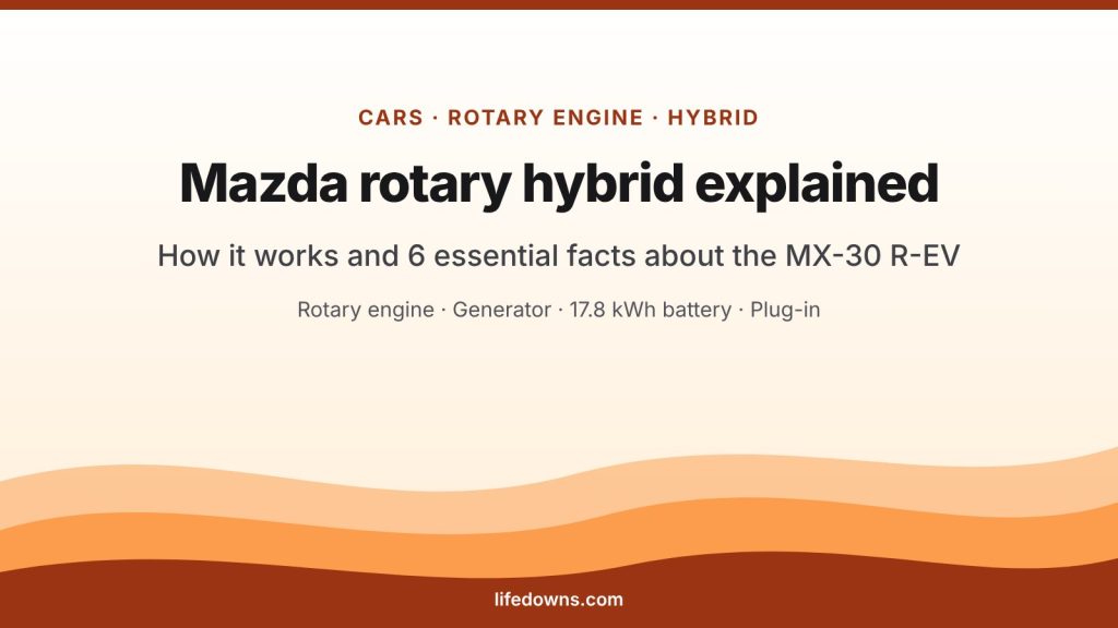 Mazda rotary hybrid explained – how it works and 6 essential facts