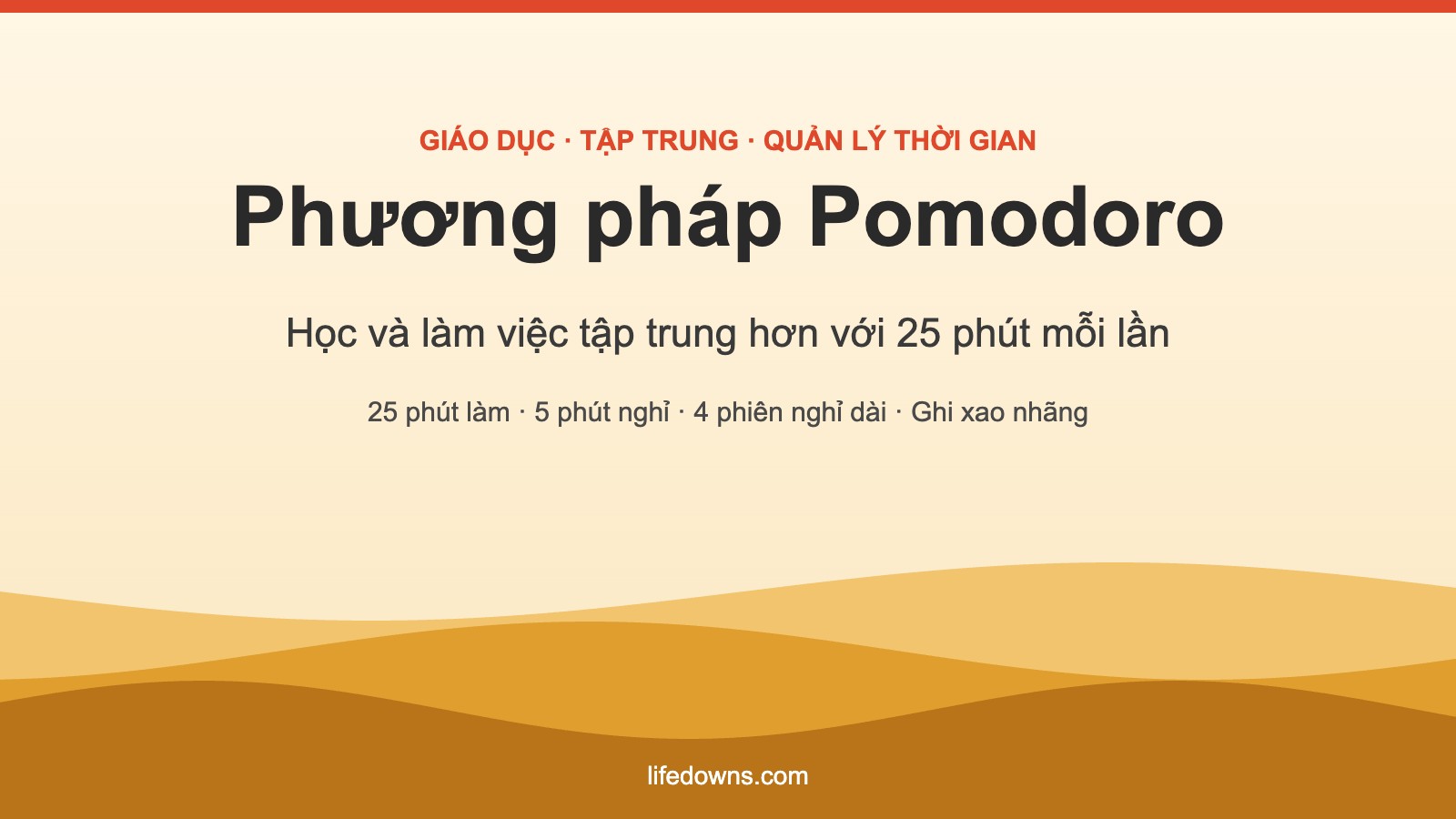 Phương Pháp Pomodoro: Học Và Làm Việc Tập Trung Hơn Với 25 Phút Mỗi Lần, Hướng Dẫn 5 Bước Đơn Giản
