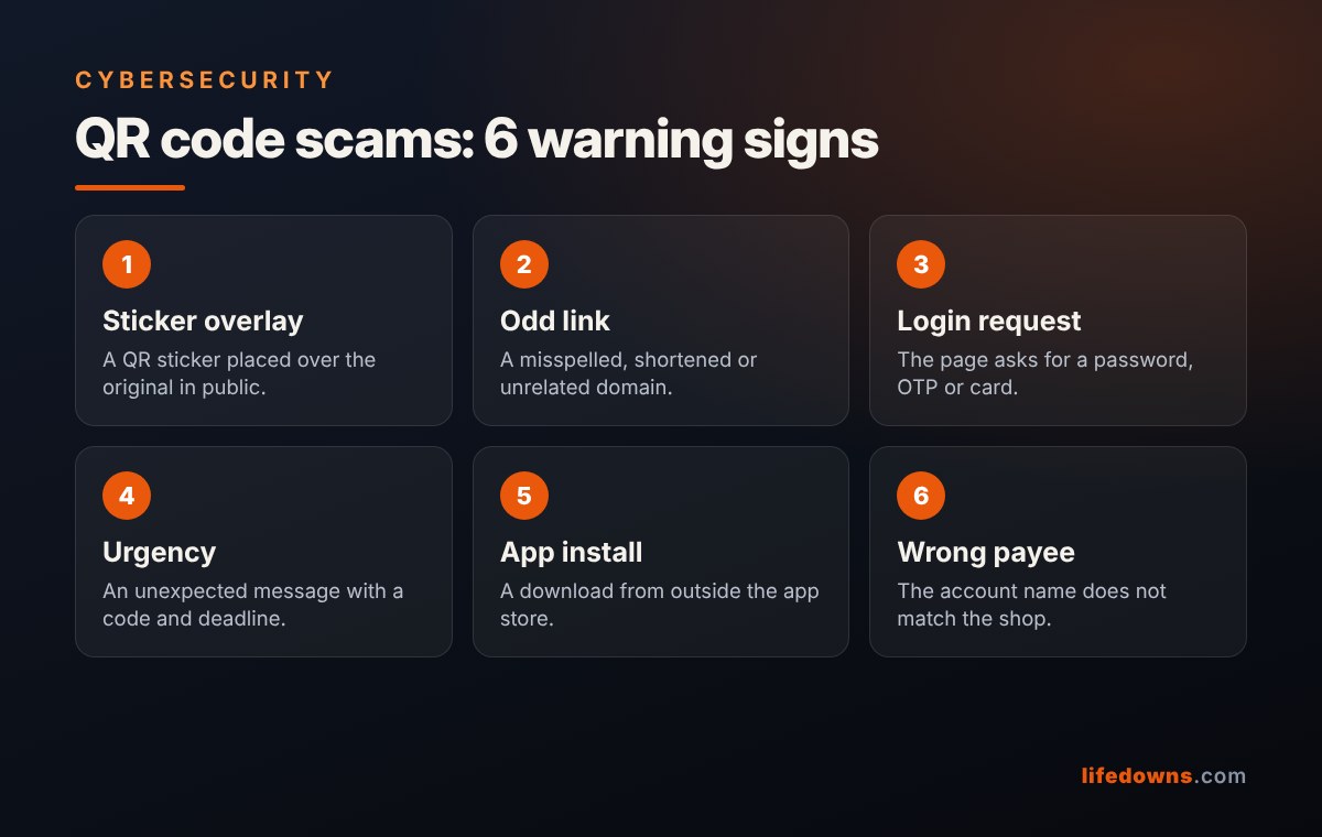 QR code scams: 6 warning signs