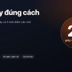 Rửa Tay Đúng Cách: 6 Bước Trong 20 Giây Và 5 Thời Điểm Cần Nhớ